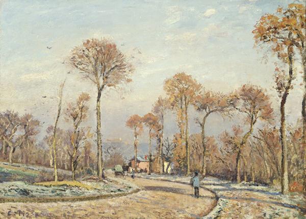 Camille Pissarro The Road to Versailles